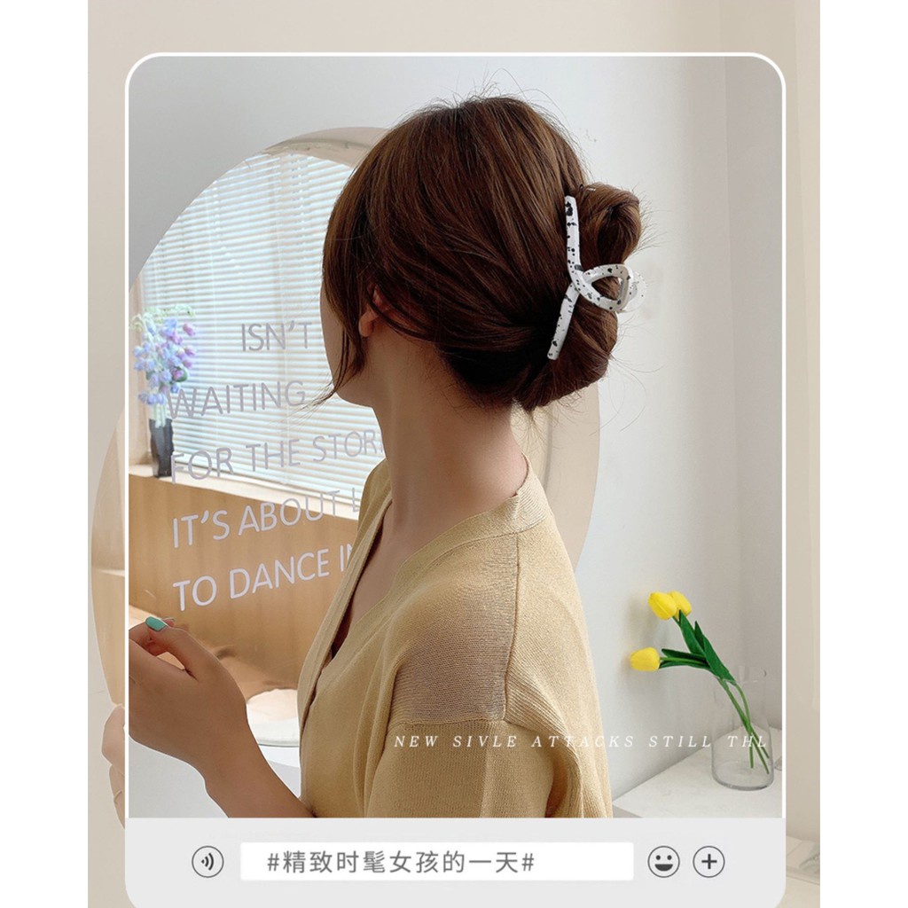 Kẹp Tóc Nữ nhựa nhiều phong cách vảy sơn hàn quốc trend 2022 xinh xắn mã L4A