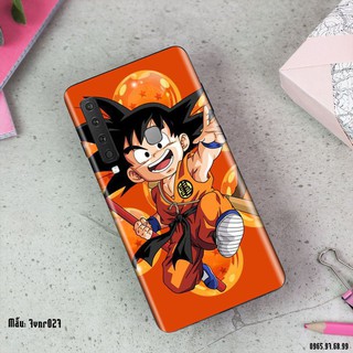 Miếng dán skin cho các dòng điện thoại Samsung A10 - A20 - A30 in hình 7 viên ngọc rồng cực đẹp