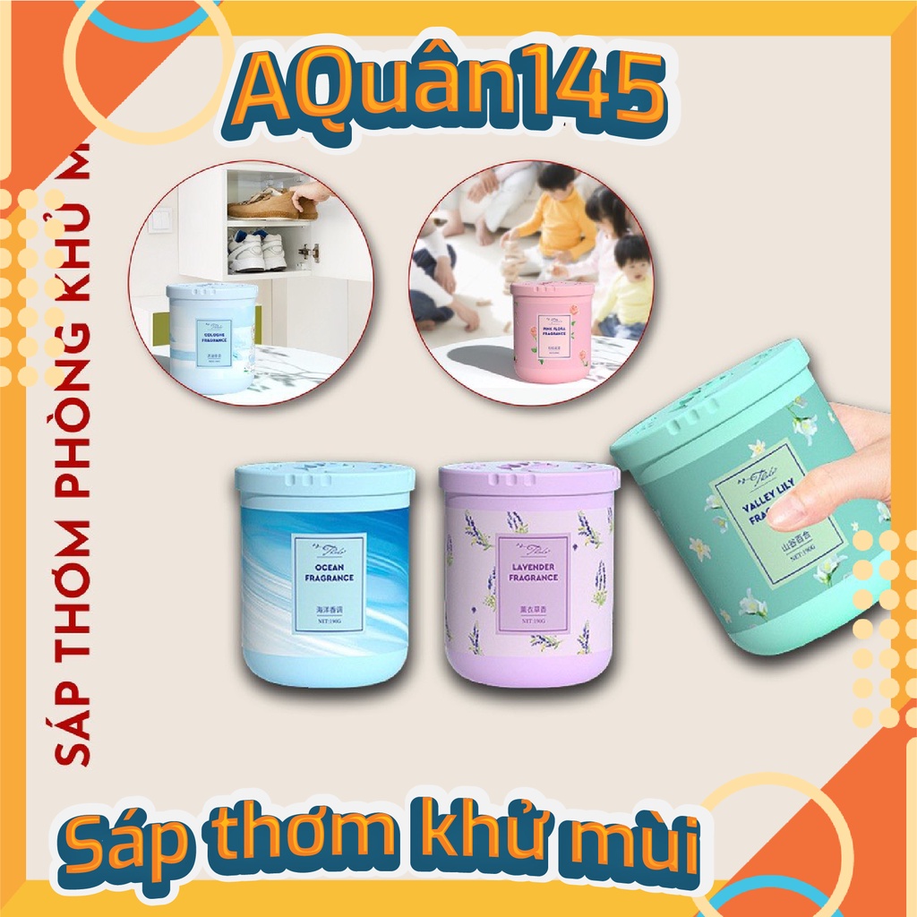 Sáp Thơm Khử Mùi Phòng Nội Địa Trung, Làm Thơm Xe Ô Tô, Toilet, Tủ Quần Áo
