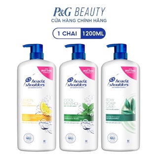 Dầu Gội Head&Shoulders Chai 1200ml Bạc Hà Mát Lạnh Chính Hãng