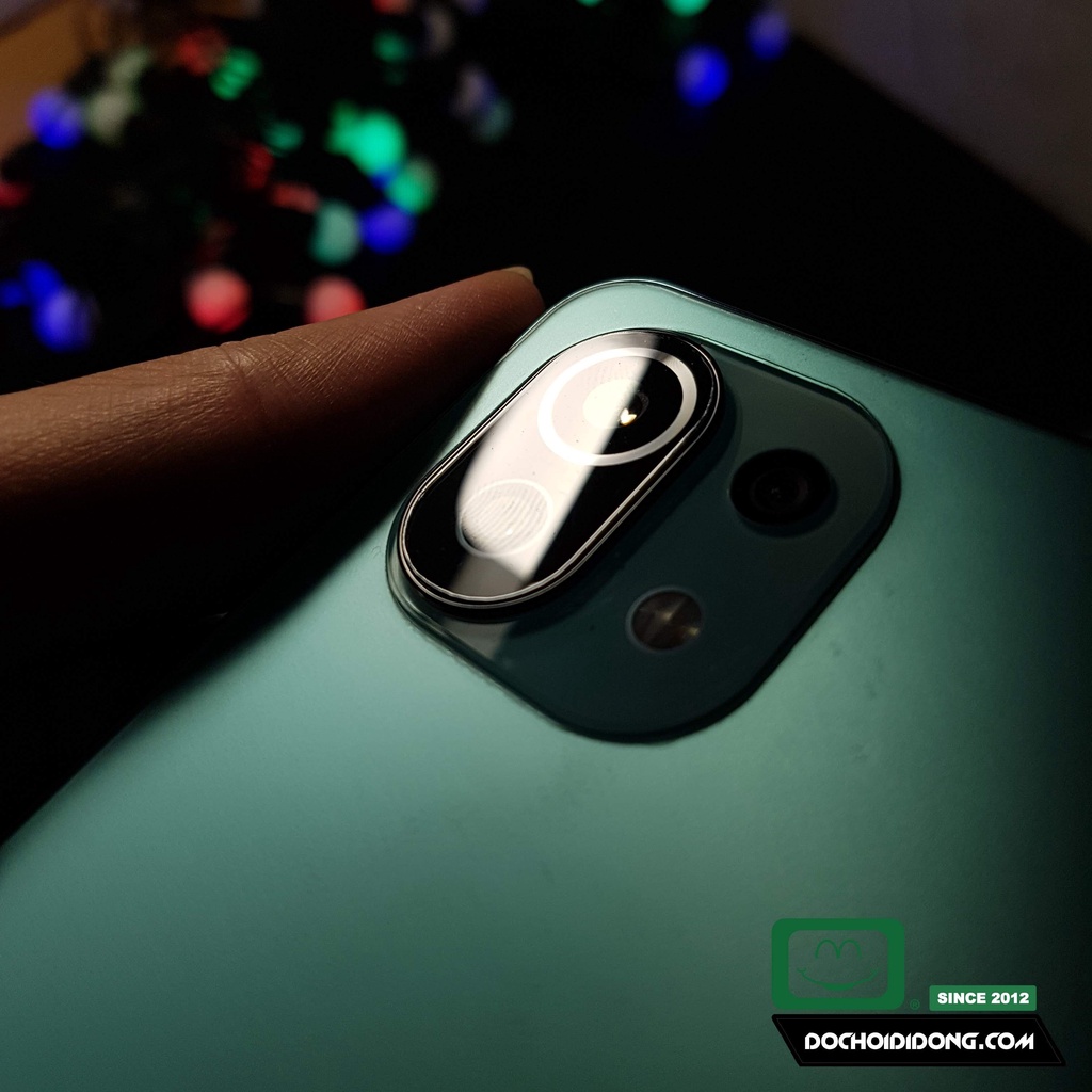Miếng dán cường lực camera Xiaomi Mi 11 Lite nguyên liệu nhựa nano cao cấp