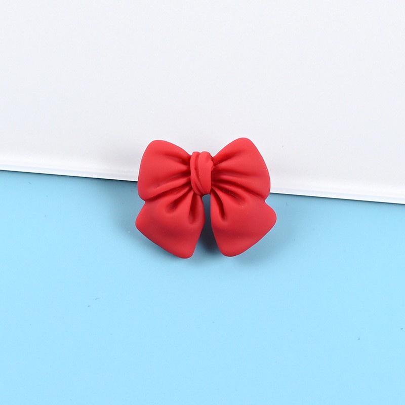 Set 10 nơ nhựa resin đính trang trí quần áo/ điện thoại thủ công