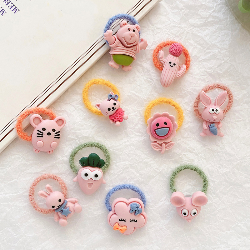 Fashion Cute Cartoon Children's Hair Rope Hair Accessories Gift