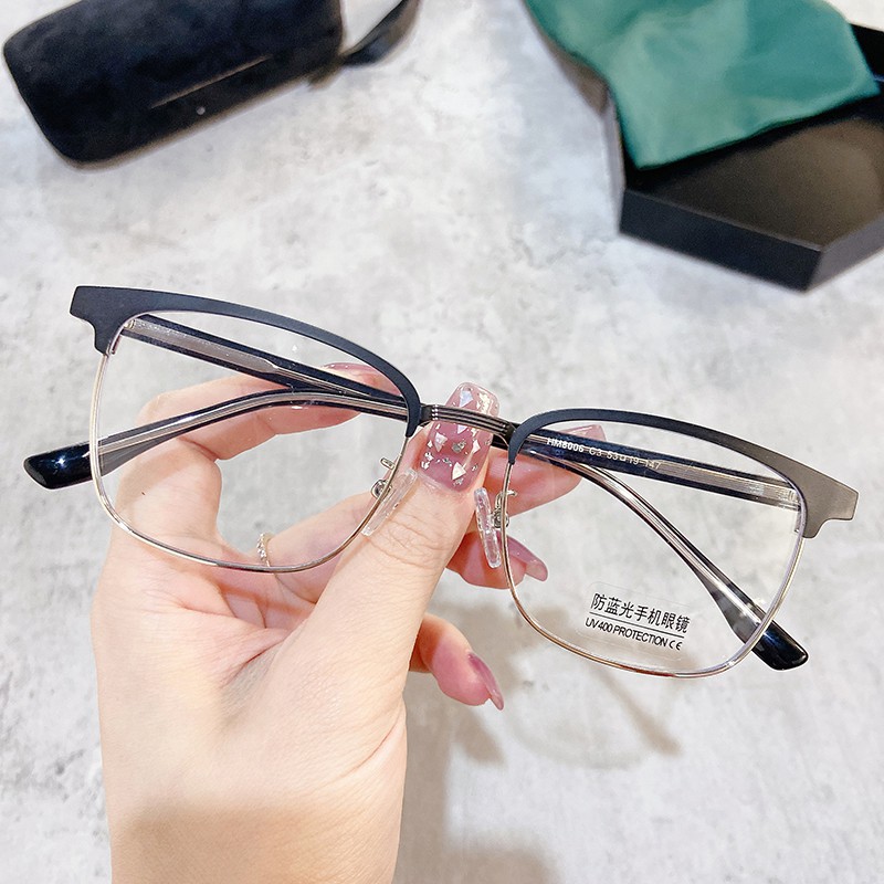 Mắt Kính Chống Ánh Sáng Xanh Thời Trang Hàn Quốc Cho Nam Nữjz8006 | BigBuy360 - bigbuy360.vn