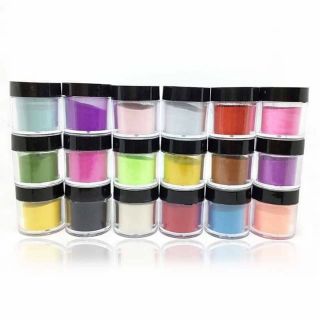 Set bột mỹ đắp hoa 18 hũ 10g loại tốt