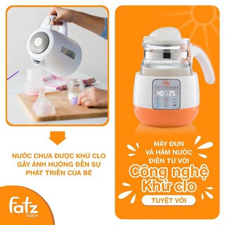 Máy đun và hâm nước pha sữa điện tử siêu tốc fatz fatzbaby fb3502sl fb3502km not