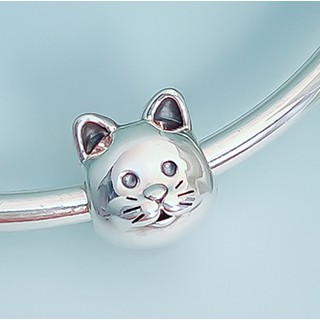 Kitty-Cat Dangle Charm & Kitty-Cat Charm
