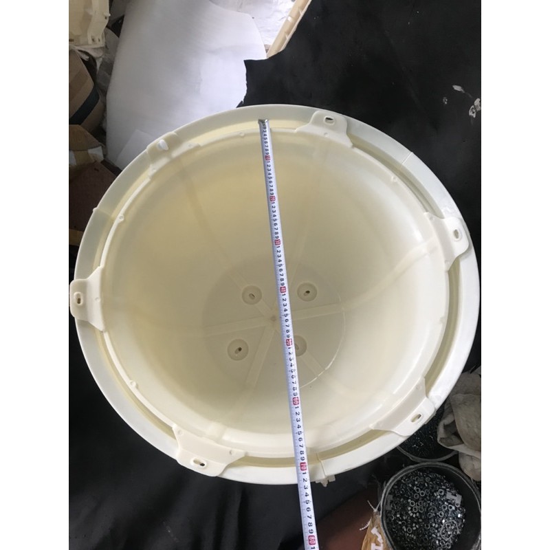 Cả bộ khuôn đúc chậu cảnh nhựa abs tròn 50