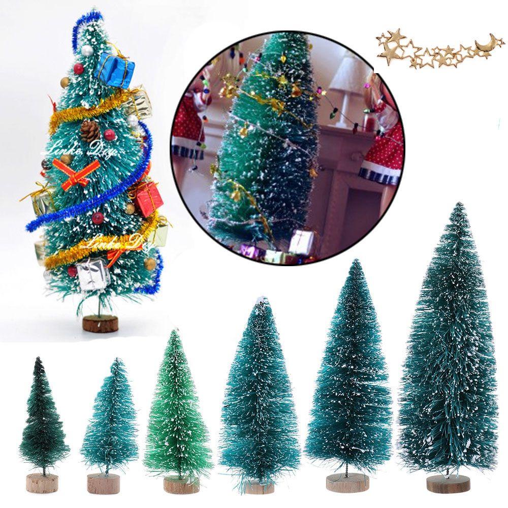 1 Cây Thông Mini Trang Trí Năm Mới Cho Nhà Búp Bê