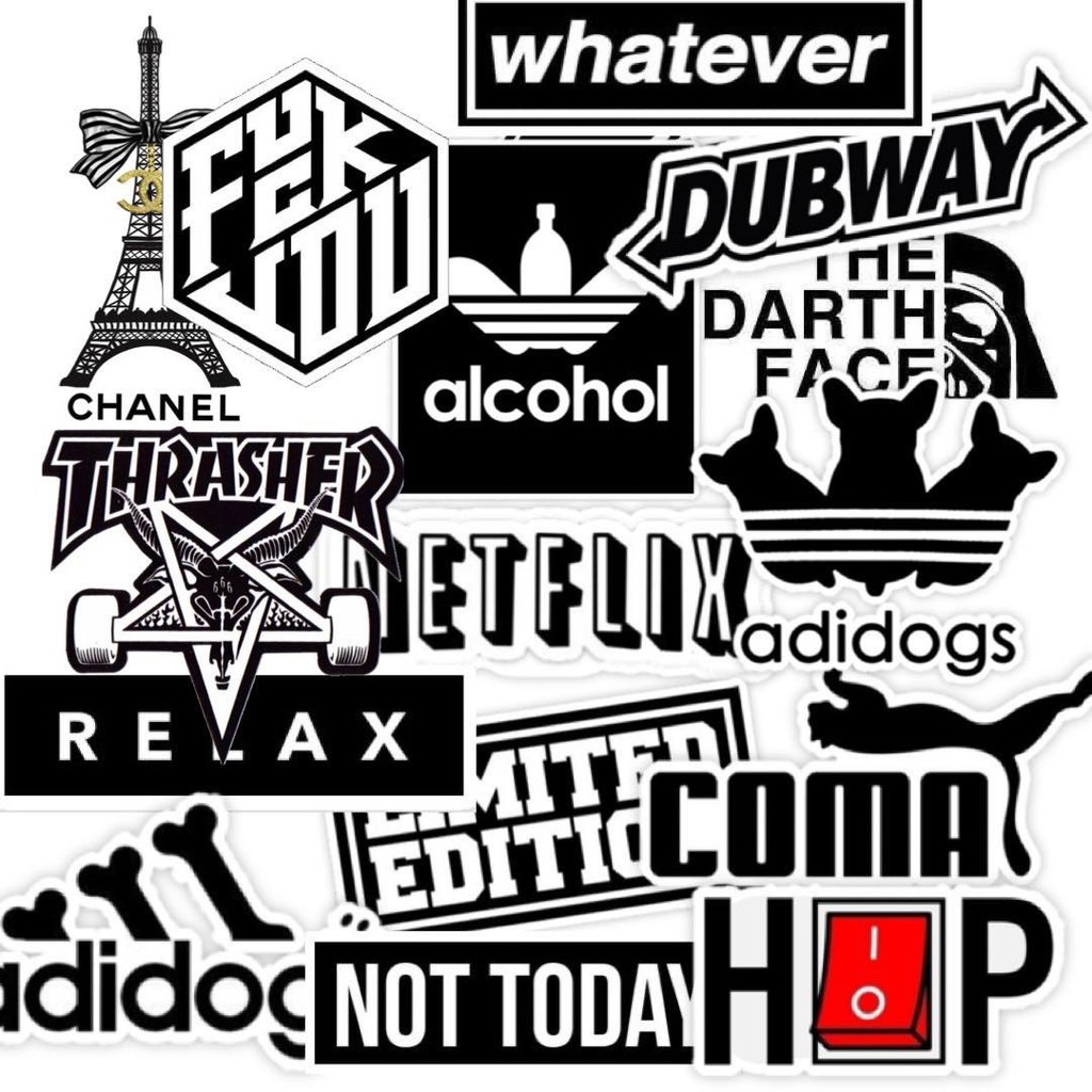 Combo 50 stickers local brand DECAL CẮT SẴN dán mũ bảo hiểm, vali, máy tính,xe, tủ lạnh, điện thoại....