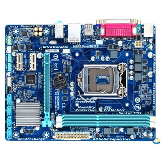 [ Giảm giá ] Mạch chủ Main Gigabyte H61 chạy Full Chip Socket 1155 sáng đẹp Like New