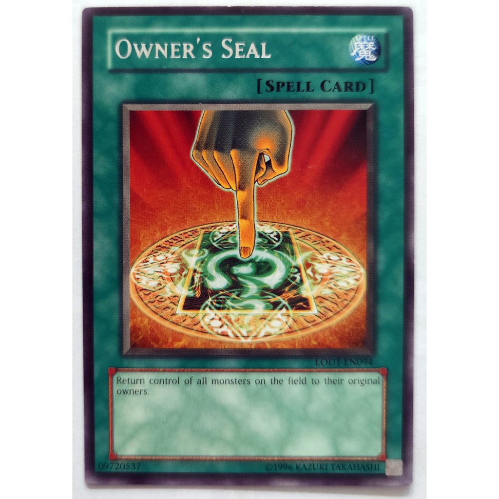 [Thẻ Yugioh] Owner's Seal |EN+JP| Rare / Common (GX)