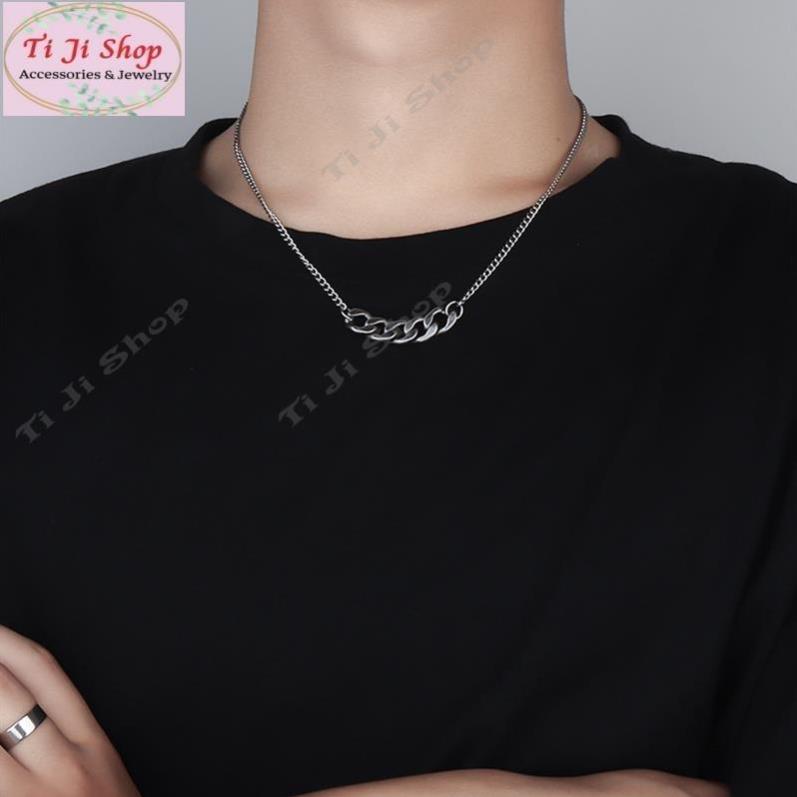 vòng cổ Kim Loại Thiết Kế Đơn Giản Phong Cách Unisex