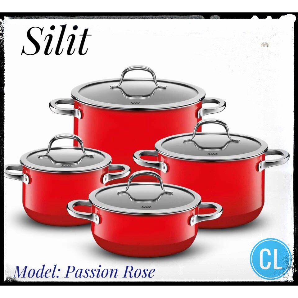 Bộ nồi Silit Pasion Rose 4 chiếc nhập khẩu Đức