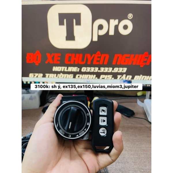 smartkey honda hyper cho xe Exciter/ SH Ý/ Sirius/ mio/ Jupiter