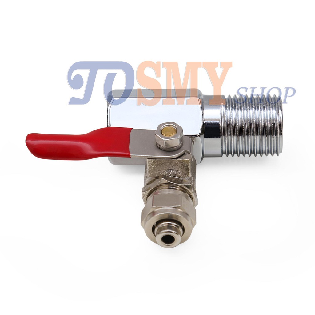 Van chia nước đầu vào cho máy lọc nước dây 10mm - tặng 01 cuộn băng tan