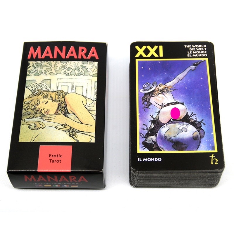 Bài Tarot 78 lá Manara Erotic Tarot, Tác giả Milo Manara