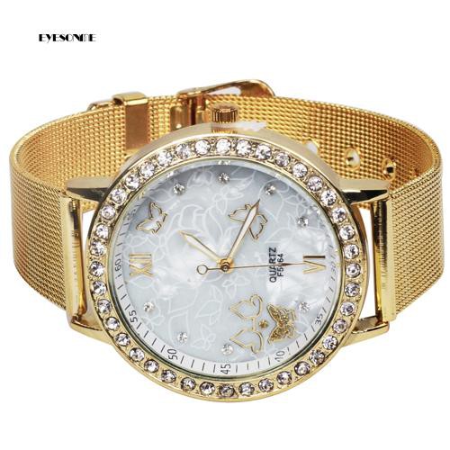 Dây Cáp EYe Chất Lượng Cao Chuyên Dùng❀Đồng Hồ MặT HìNh BướM ĐíNh Đá ThờI Trang Cho Nữ