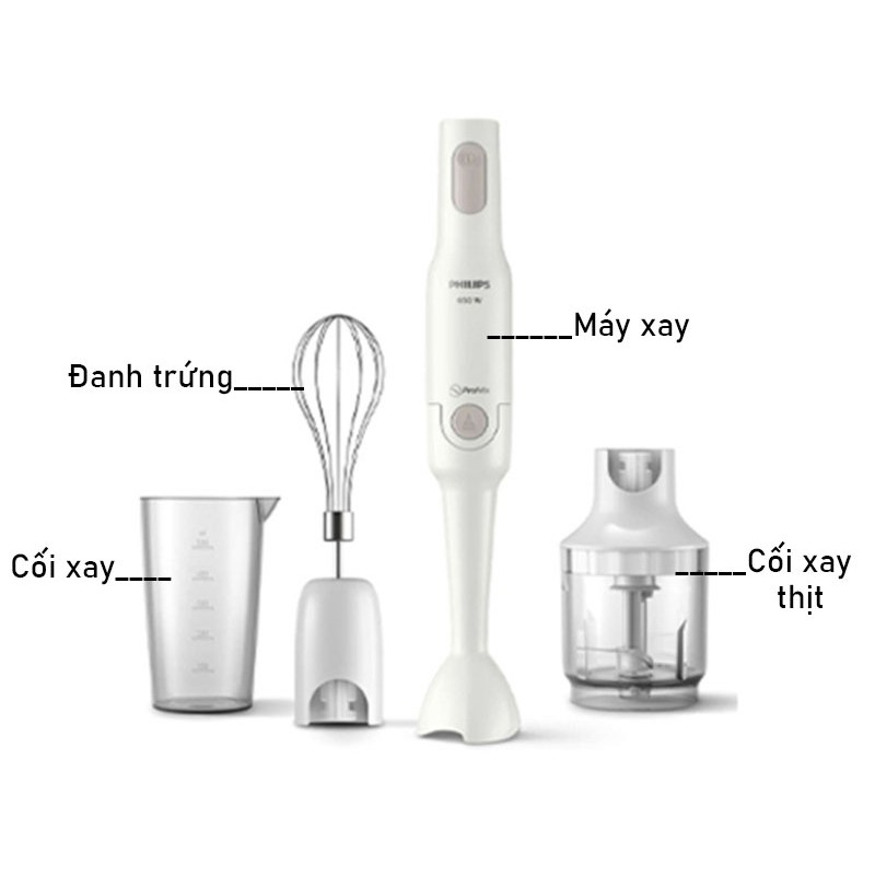 Máy xay cầm tay đa năng Philips Pro mix HR2533 - hàng nhập khẩu