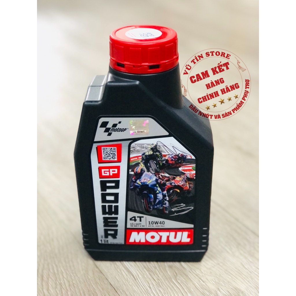 Dầu nhớt động cơ Motul 4T GP Power 10W-40