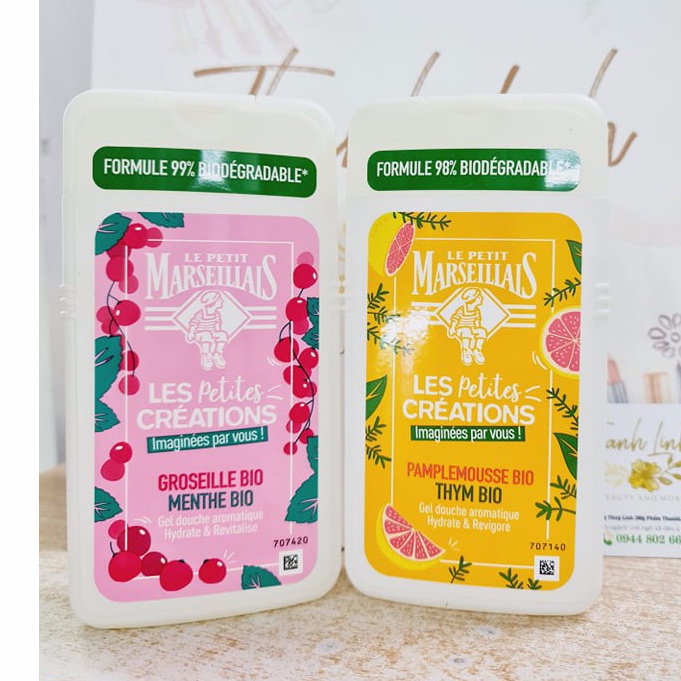 Sữa Tắm Le Petit Marseillais Gel 250 ml - Pháp