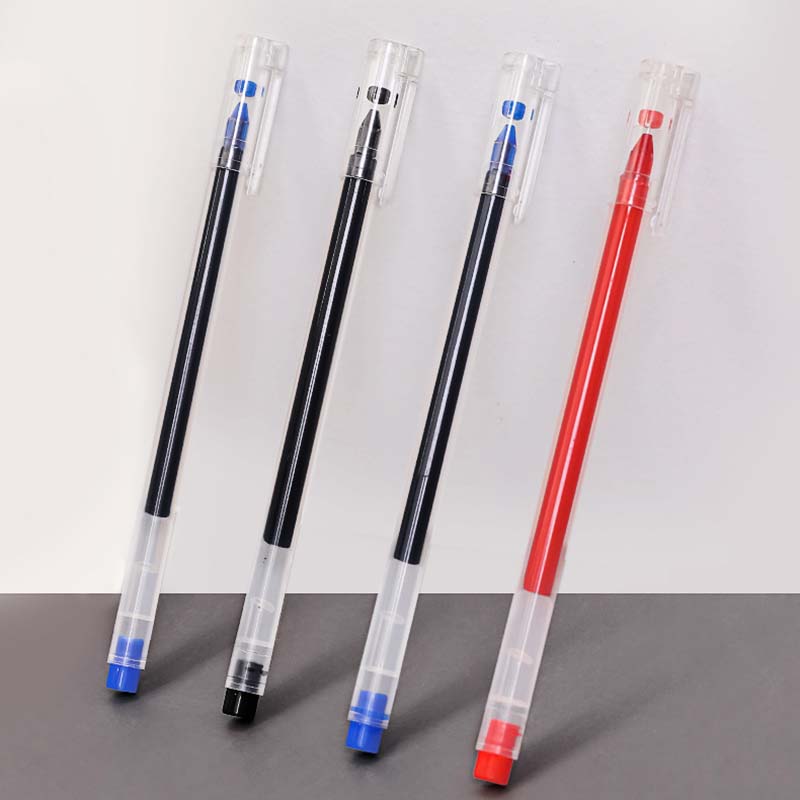 Bút mực gel thiết kế vỏ trong suốt đơn giản