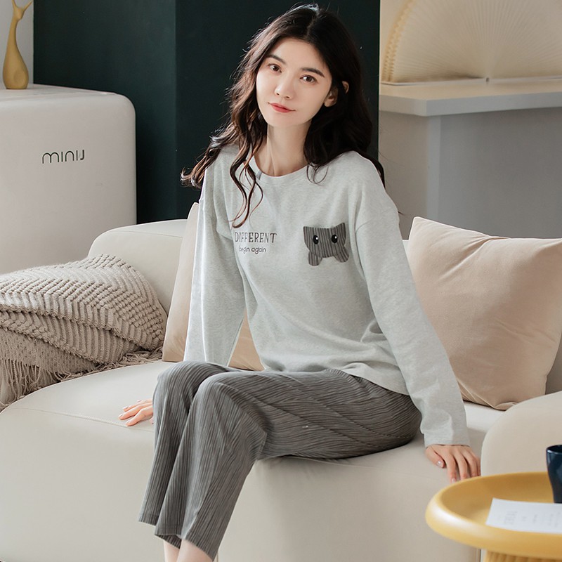 Đồ mặc nhà nữ thu đông chất cotton mịn đẹp - MH5150 | BigBuy360 - bigbuy360.vn