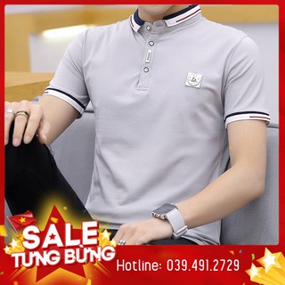 Áo Thun Nam PoLo Thêu LOGO VTOR-008 - Nhiều Màu Chất Đẹp Cao Cấp