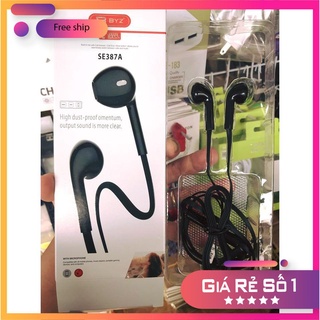 Tai nghe BYZ SE387A Super bass chống rối jack chuẩn 3.5