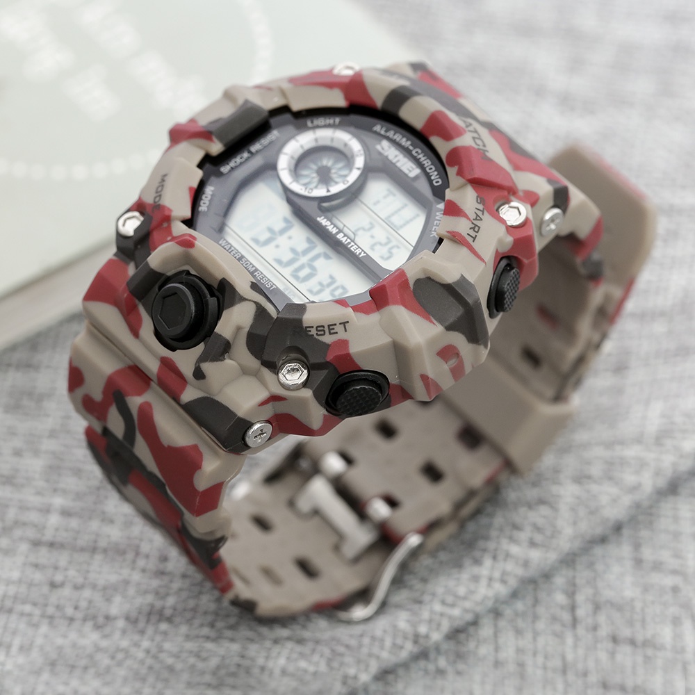 Đồng Hồ Nam Điện Tử Thể Thao Pin Nhật, Kháng Nước SKMEI - 1019CMRD - Hàng ChínhHãng