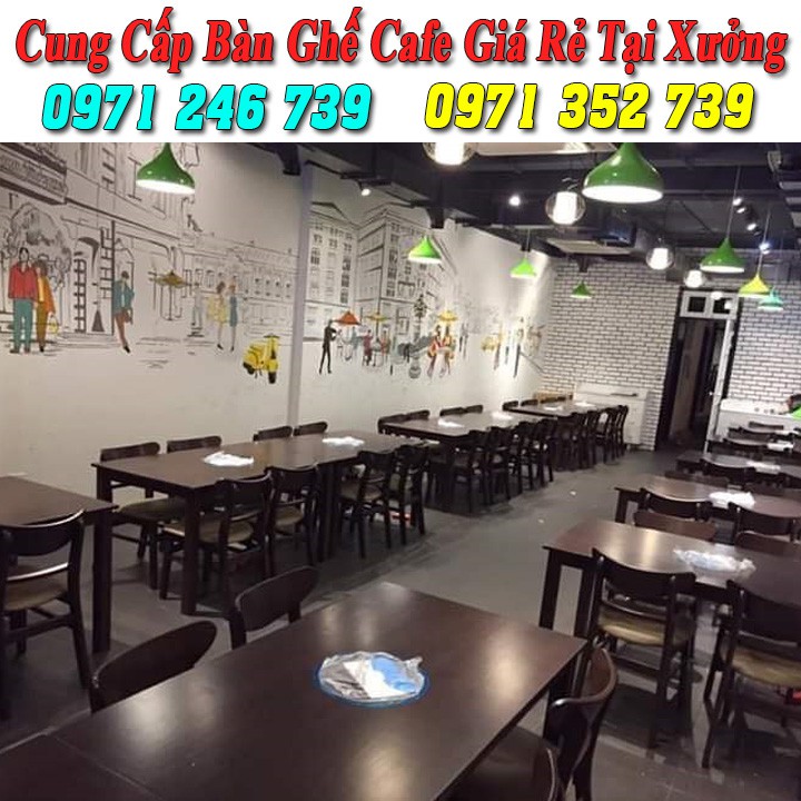 Bàn ghế nhà hàng quán ăn giá rẻ