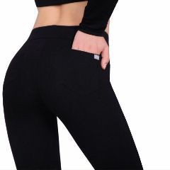 Quần legging cạp chun, ống bó có 4 túi cao cấp, hách dáng