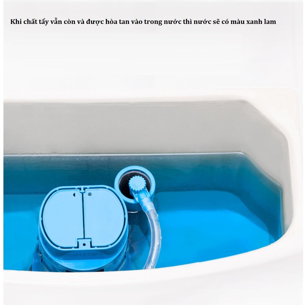 Chất tẩy rửa nhà vệ sinh tác động kép Xiaomi Clean-n-Fresh (40g x 12 gói)