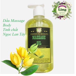 1 Lít Dầu Massage Body Tinh Dầu Ngọc Lan Tây Thiên nhiên 100% dùng cho mọi loại da