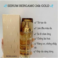 [HOT NEW] Serum dưỡng da Bergamo Luxury Gold Chai 110ml - Vàng, trắng