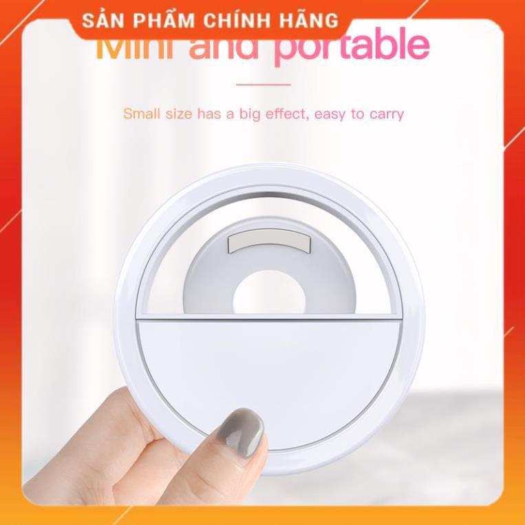 Đèn LED KUULAA Sạc USB Dùng Để Chụp Ảnh Selfie Dành Cho Điện Thoại IPhone Xiaomi