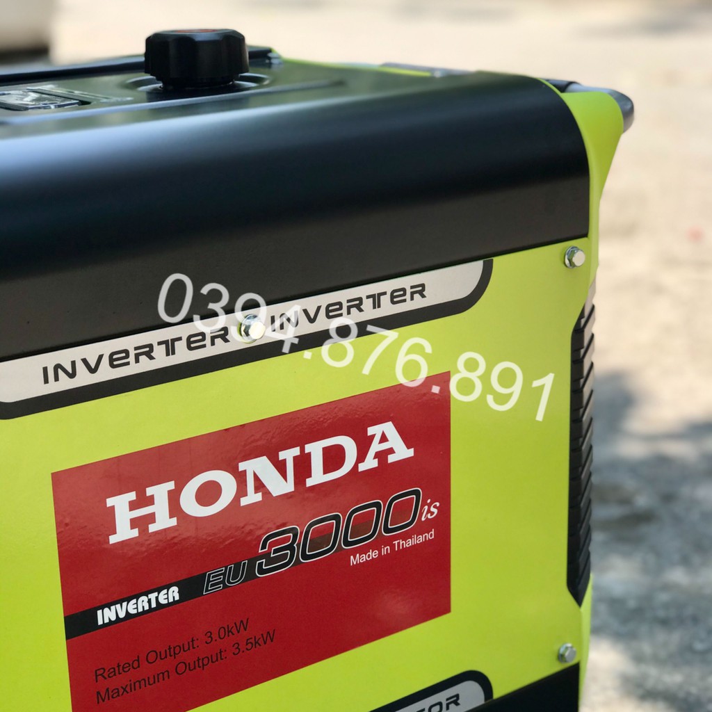 [Free ship] Máy Phát Điện Honda Chạy Xăng 3Kw EU3000i Inverter