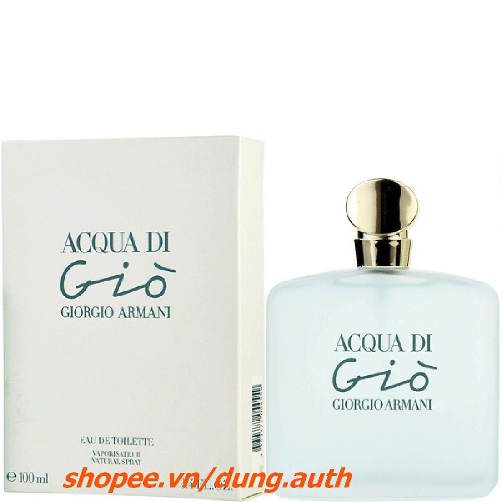 Nước Hoa Nữ 100Ml Giorgio Armani Acqua Di Gio Chính Hãng.