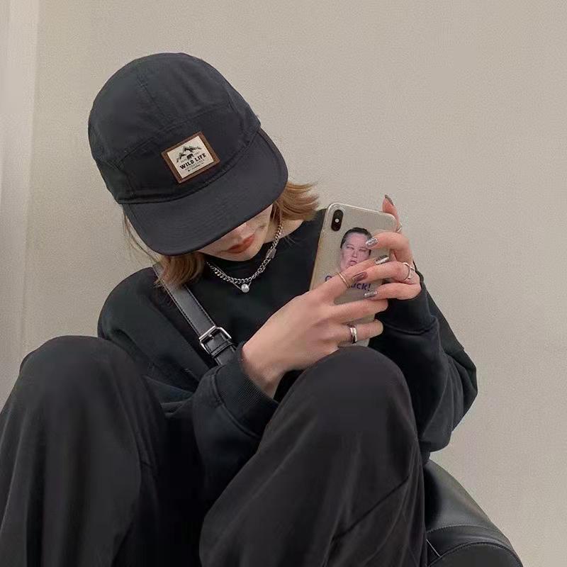 Mũ Lưỡi Trai Vành Phẳng Kiểu Hip-hop Đường Phố Mỹ Cá Tính Cho Nam Và Nữ