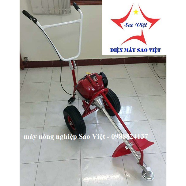 Máy cắt cỏ đẩy dắt tay Honda GX35 tiện dụng nhẹ nhàng hiệu quả