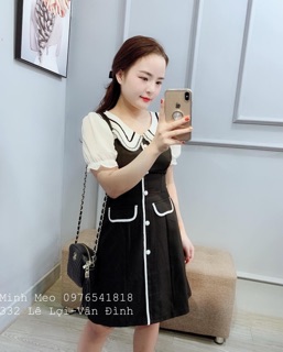 Đầm cổ bèo bigsize 60 - 85 kí