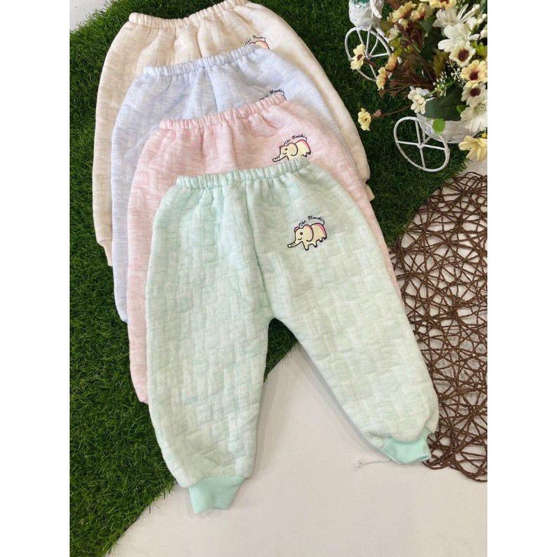 Quần nỉ trần bông bé trai bé gái - Hàng công ty mềm mại, dày dặn