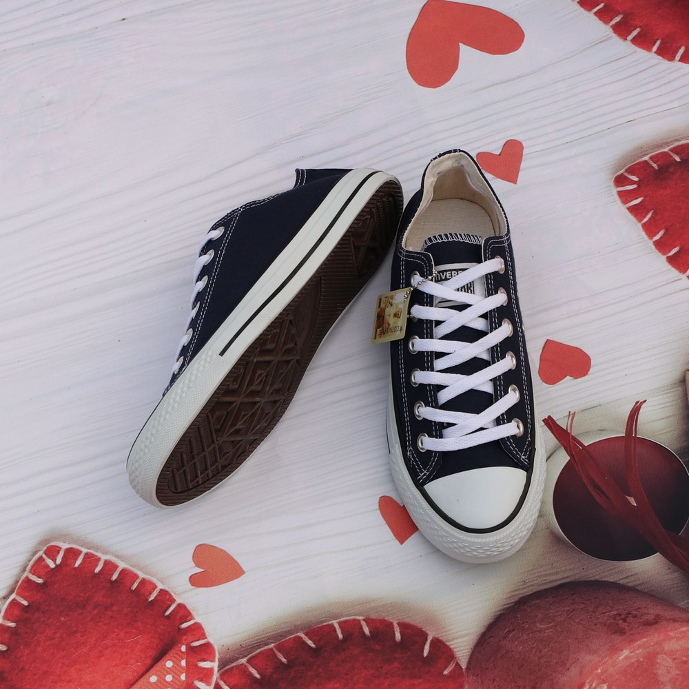 Giày CVS Classic Màu Xanh Navy Cổ Thấp Nữ