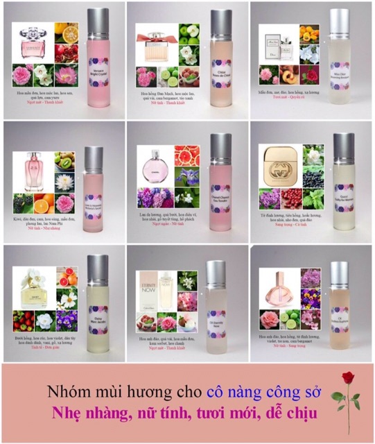 TINH DẦU NƯỚC HOA - ABSOLUTE BLOOMING | Thế Giới Skin Care