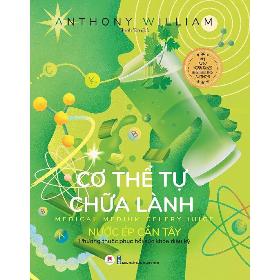 Sách - Combo Cơ Thể Tự Chữa Lành: Nước Ép Cần Tây + Phục Hồi Tuyến Giáp (Bộ 2 Cuốn)