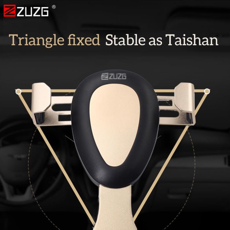 Giá đỡ điện thoại trên ô tô xe hơi gắn cửa gió điều hòa - chính hãng ZUZG ZJ3