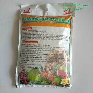 Chế phẩm hữu cơ tricoderma cánh buồm vàng 1kg