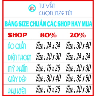 [20 Túi] Túi Hột Xoài PE Mờ