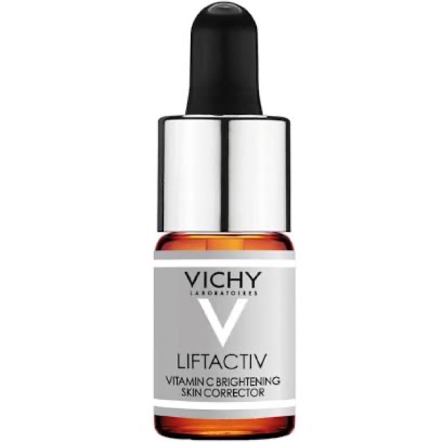 Vichy - Dưỡng chất (serum) 15% Vitamin C nguyên chất giúp làm sáng và cải thiện làn da lão hóa Lifactiv Vitamin C 10ml