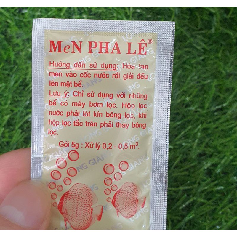 Men Pha Lê Làm Trong Nước Bể Cá - Men Làm Trong Nước Long Giang